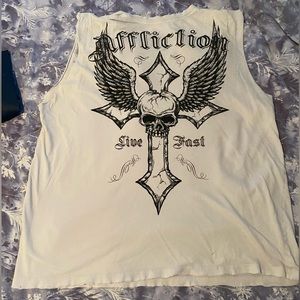 3xl affliction tank top